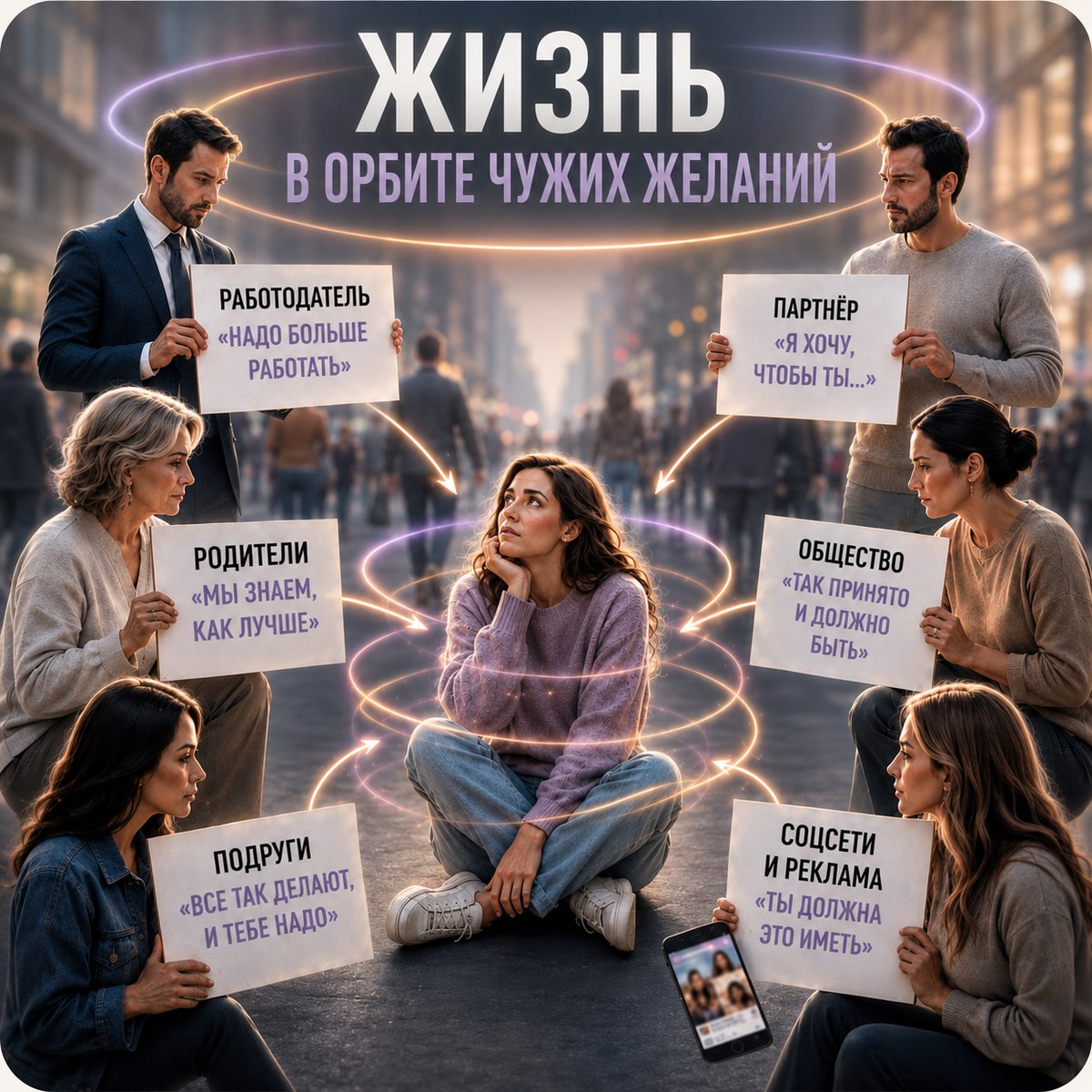 Жизнь в орбите чужих желаний